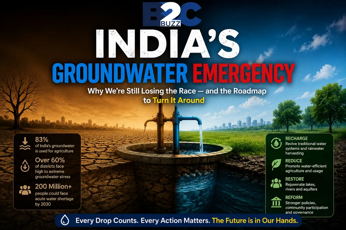 India's Groundwater Emergency: Why We're Still Losing the Race