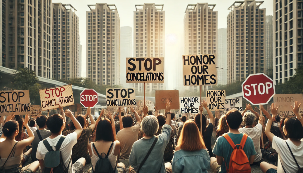 Homebuyers Protest Unauthorized Cancellations by Smart World Developers
