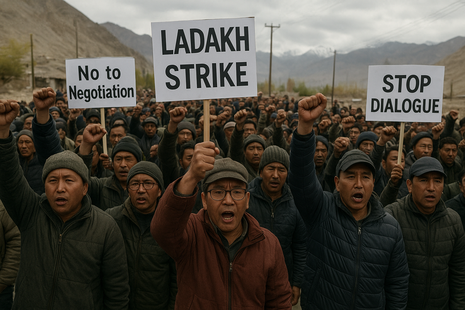 Ladakh Groups Go on Strike against Negotiations with Centre, Ministry Restates Its Dialogue Offer.