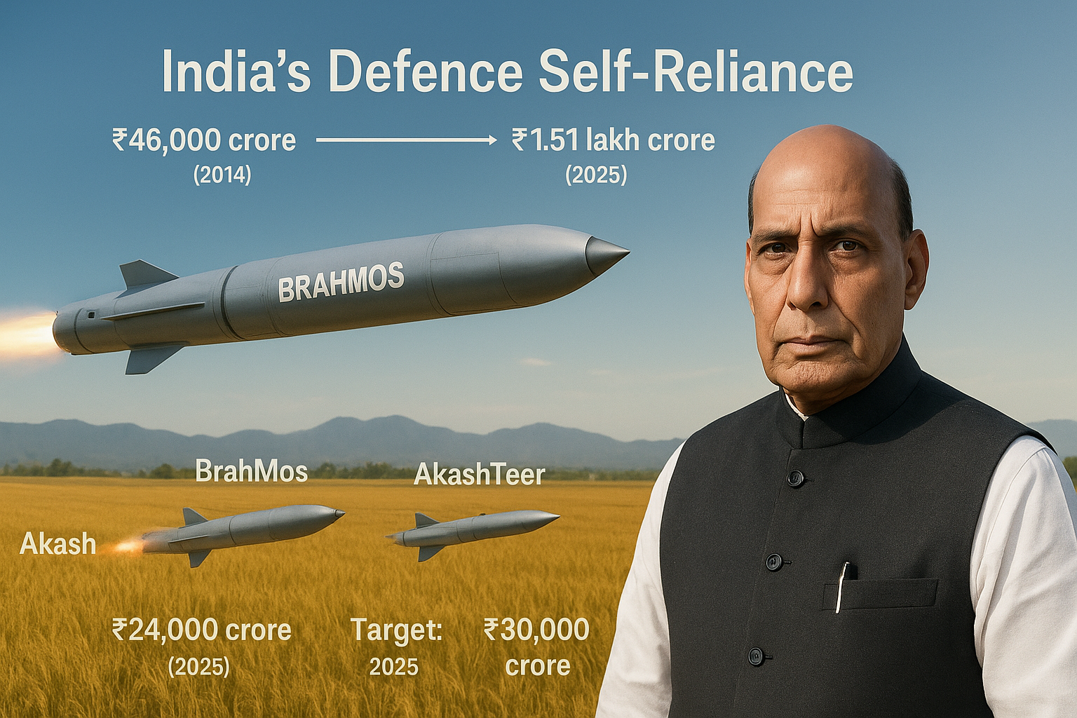 Rajnath Singh addresses the SIDM Annual Session 2025, urging India to stay war-ready and strengthen indigenous defence systems amid rising global instability.