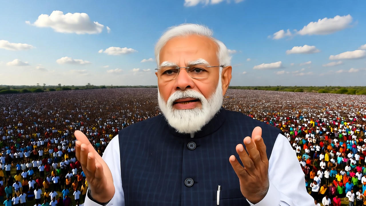 Prime Minister Narendra Modi during Andhra Pradesh visit declares 21st century belongs to 140 crore Indians after unveiling ₹13,430-crore projects.