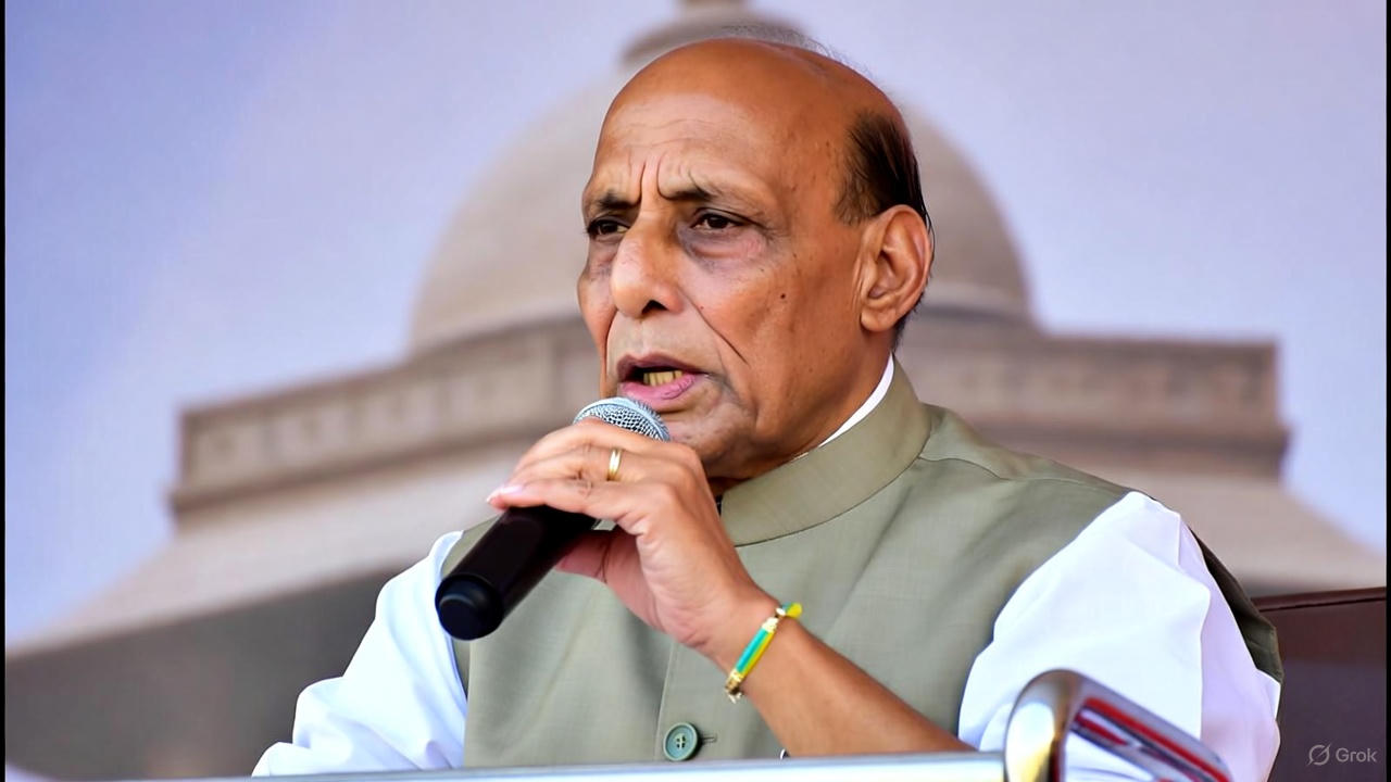 Defence Minister Rajnath Singh flags off first BrahMos missile made in Lucknow, issues strong warning to Pakistan