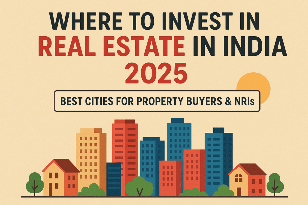 Where to Invest in Real Estate in India 2025: Best Cities for Property Buyers & NRIs