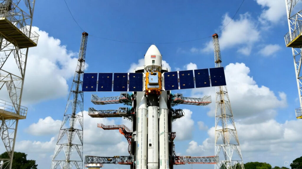 ISRO’s LVM3-M5 rocket launches India’s heaviest communication satellite GSAT-7R to boost Indian Navy’s secure communication across the Indian Ocean Region.