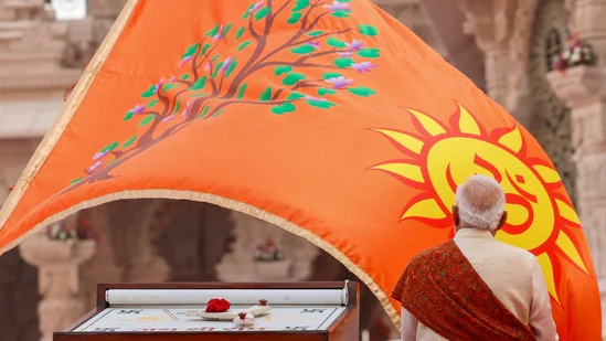 BJP criticises Pakistan for comments on Prime Minister Modi’s saffron flag-hoisting ceremony at Ayodhya Ram Temple.