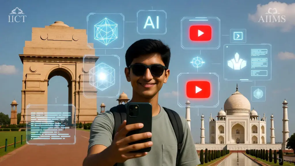 YouTube introduces new AI features and major partnerships to support creators, students, and professionals in India’s growing digital economy.