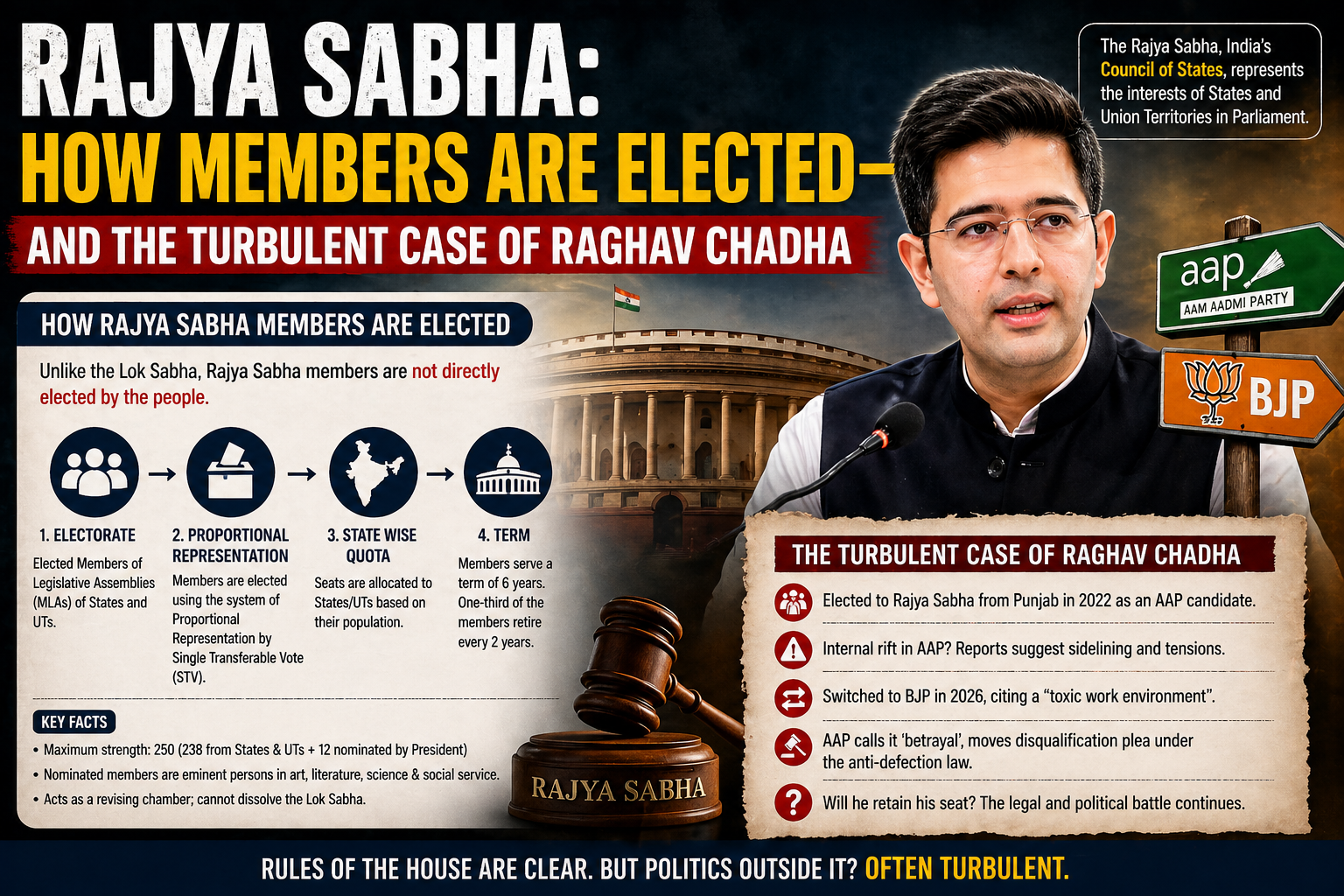 Rajya Sabha Selection Process