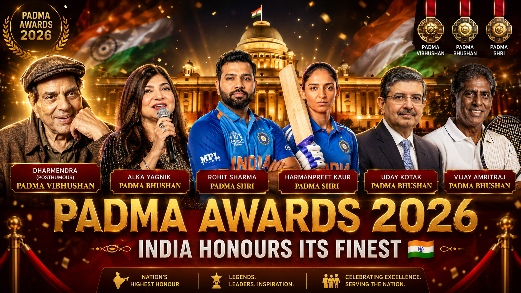 Padma Awards 2026 List