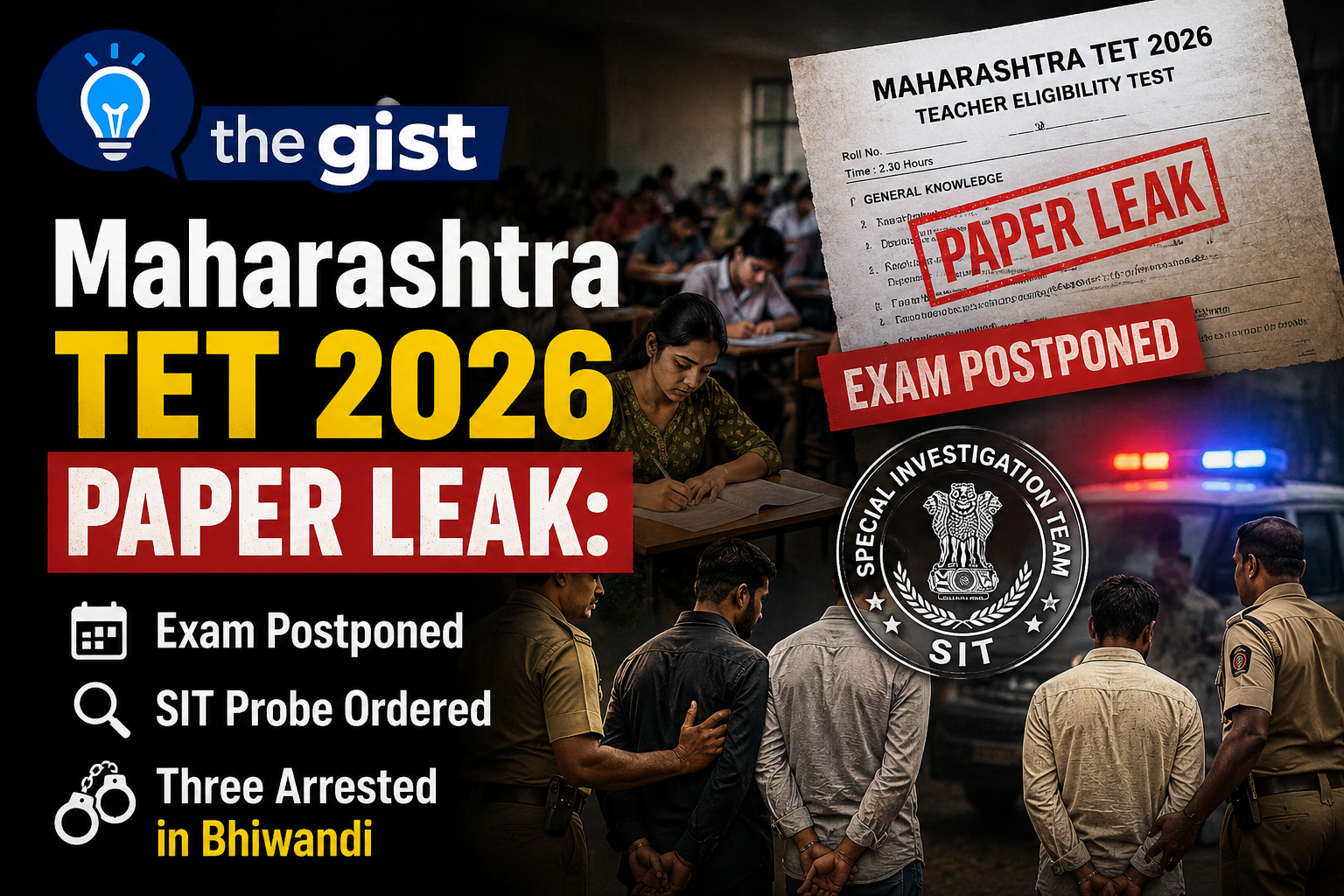 Maharashtra TET 2026 Paper Leak