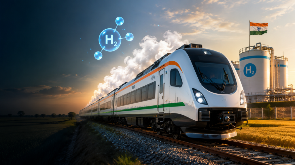 India's First Hydrogen Train